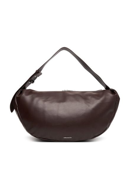 Gino Rossi Torebka C-THARA-LX10145 Brązowy. Brązowe torebki klasyczne Gino Rossi, bez wzorów, z materiału, bez dodatków. Za 239,99 zł.