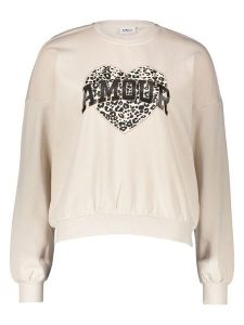 ONLY Bluza w kolorze kremowym rozmiar: XS. Brązowe bluzy ONLY, xs, bez wzorów, z bawełny, bez kaptura. Za 64,95 zł.