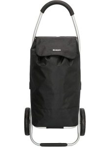 Beagles Wózek w kolorze czarnym na zakupy - 30 x 58 x 24 cm rozmiar: onesize. Czarne shopper bag Beagles, bez wzorów, z materiału, bez dodatków. Za 173,99 zł.