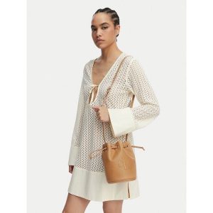 Torebka Calvin Klein. Brązowe torebki klasyczne Calvin Klein, bez wzorów, bez dodatków. Za 409,99 zł.