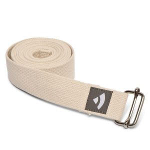 Pasek do jogi Bodhi Asana belt. Brązowe paski BODHI, bez wzorów, sportowe. Za 39,99 zł.