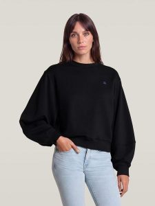 G-Star Bluza w kolorze czarnym rozmiar: M. Czarne bluzy G-Star, m, bez wzorów, bez kaptura. Za 329,95 zł.