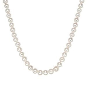 Valero Pearls Naszyjnik srebrny srebro wysokiej próby Perła hodowlana słodkowodna srebrny Naszyjniki 1 ct Damski. Szare naszyjniki Valero Pearls, z perłą, srebrne. Za 1 019,99 zł.
