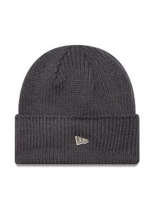 New Era Czapka Wide Cuff Beanie 60565441 Szary. Szare czapki New Era, bez wzorów, z materiału. Za 139,99 zł.