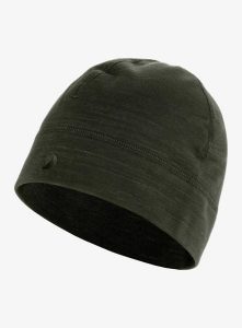 Czapka zimowa Fjallraven Keb Fleece Hat. Zielone czapki Fjällräven, bez wzorów, z elastanu, klasyczne. Za 147,29 zł.