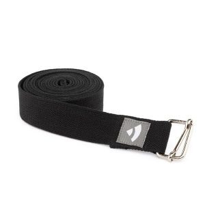 Pasek do jogi Bodhi Asana belt XL 3m - czarny. Czarne paski BODHI, bez wzorów, sportowe. Za 49,99 zł.