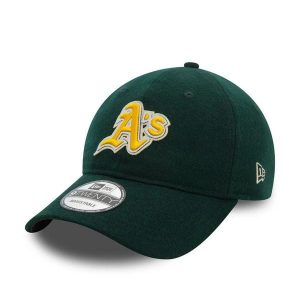 Czapka z daszkiem Oakland Athletics MLB Melton 9Twenty. Zielone czapki New Era, bez wzorów. Za 129,50 zł.