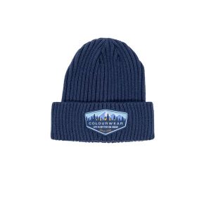 Czapka zimowa Colourwear Bonk Badge. Żółte czapki Colourwear, bez wzorów, sportowe. Za 75,99 zł.