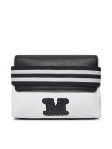 Max Mara Beachwear Torebka 2516511029650 Biały. Białe torebki klasyczne Max Mara Beachwear, bez wzorów, z materiału, bez dodatków. Za 559,99 zł.