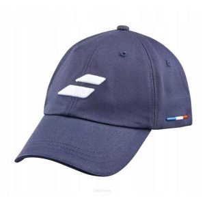 Czapka tenisowa Babolat Event Cap - granatowa. Niebieskie czapki BABOLAT, bez wzorów. Za 99,00 zł.