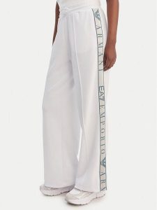 EA7 Emporio Armani Spodnie dresowe 7W001155 AF12501 U0002 Biały Relaxed Fit. Białe spodnie dresowe EA7 Emporio Armani, m, bez wzorów, z dresówki. Za 367,99 zł.