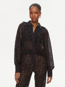 Bruuns Bazaar Koszula Narah BBW3780 Granatowy Regular Fit. Niebieskie koszule Bruuns Bazaar, bez wzorów, z syntetyku, bez kołnierzyka, bez ramiączek. Za 499,99 zł.