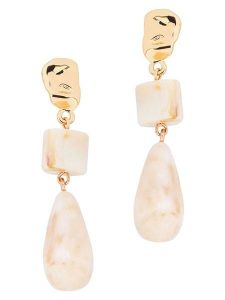 TATUUM Kolczyki "Tone" rozmiar: onesize. Brązowe kolczyki Tatuum, z mosiądzu. Za 34,99 zł.