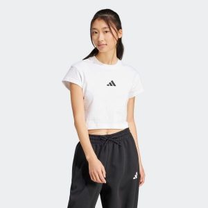 Koszulka damska ADIDAS. Bluzki ADIDAS, xl, bez wzorów, z bawełny, bez kołnierzyka, bez ramiączek. Za 99,99 zł.