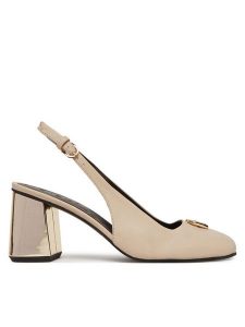 Furla Czółenka Blallet YJ43BAL-A.0496-3910S-1-007-20-AL-3900 S Beżowy. Brązowe czółenka Furla, bez wzorów, ze skóry, bez obcasa, bez zapięcia. Za 739,99 zł.