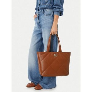 Torebka Nine West. Brązowe shopper bag Nine West, bez wzorów, bez dodatków. Za 279,99 zł.
