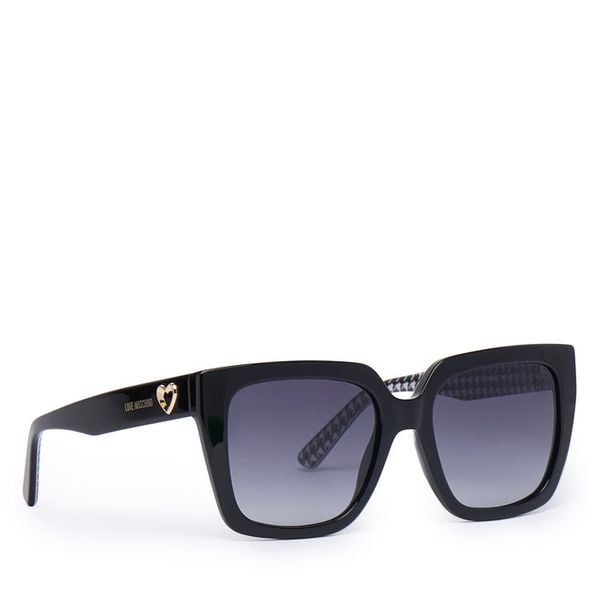 Okulary przeciwsłoneczne LOVE MOSCHINO. Czarne okulary przeciwsłoneczne LOVE MOSCHINO. Za 416,99 zł.