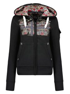 Geographical Norway Bluza "Fabeaute" w kolorze czarnym rozmiar: XXL. Czarne bluzy Geographical Norway, xxl, bez wzorów, bez kaptura. Za 127,35 zł.