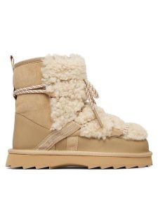 EMU Australia Śniegowce Blurred Teddy W13196 Beżowy. Brązowe buty zimowe EMU Australia, bez obcasa, bez zapięcia. Za 864,99 zł.