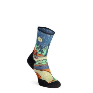 Skarpety do biegania damskie Smartwool Trail Run Targeted Cushio. Niebieskie skarpetki Smartwool, bez wzorów. Za 131,24 zł.