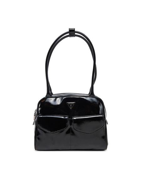 Guess Torebka HWTG96 46090 Czarny. Czarne torebki klasyczne Guess, z aplikacjami, ze skóry, bez dodatków. Za 289,99 zł.