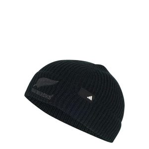 Czapka typu beanie All Blacks. Czarne czapki ADIDAS, bez wzorów, z dzianiny, klasyczne. Za 129,00 zł.