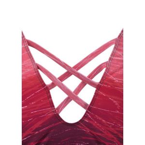 Strój kąpielowy Basic. Czerwone bikini LASCANA, bez wzorów. Za 376,00 zł.