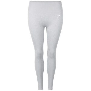Legginsy treningowe damskie Gymshark Vital Seamless. Szare legginsy Gymshark, bez wzorów, z elastanu, długie. Za 139,99 zł.