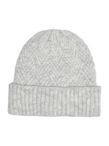 ONLY Czapka w kolorze jasnoszarym rozmiar: onesize. Szare czapki ONLY, bez wzorów, z wełny. Za 61,17 zł.