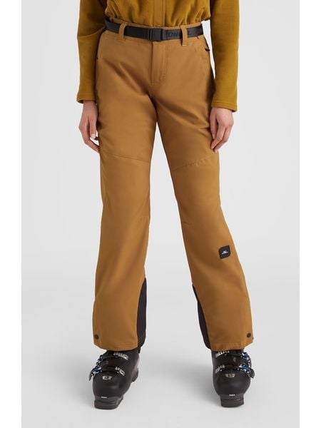 O'Neill Spodnie narciarskie w kolorze jasnobrązowym rozmiar: S. Brązowe spodnie dresowe O'Neill, s, bez wzorów, z tkaniny. Za 286,16 zł.