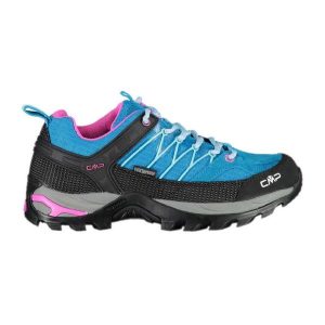 Cmp Buty Rigel Low Wp 3Q54456-20Ll. Czarne buty trekkingowe CMP, z materiału, bez zapięcia. W wyprzedaży za 359,99 zł.