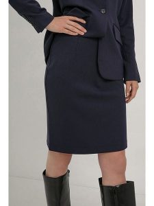 Josephine & Co Spódnica "Pip" w kolorze granatowym rozmiar: 38. Niebieskie spódnice Josephine & Co, bez wzorów, midi. Za 153,71 zł.