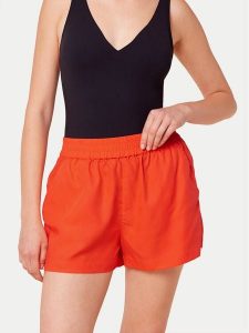 Triumph Szorty materiałowe Beach MyWear 10218548 Pomarańczowy Regular Fit. Brązowe szorty Triumph, bez wzorów, z bawełny. Za 119,99 zł.