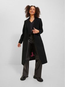 JJXX Płaszcz przejściowy 12237953 Czarny Regular Fit. Czarne płaszcze JJXX, xl, bez wzorów, z syntetyku, bez kaptura. Za 699,99 zł.