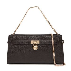 Torebka MICHAEL Michael Kors. Brązowe torebki wieczorowe MICHAEL Michael Kors, bez wzorów, bez dodatków. Za 699,99 zł.