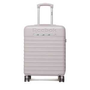 Walizka kabinowa Reebok. Fioletowe walizki Reebok, bez wzorów. Za 279,99 zł.