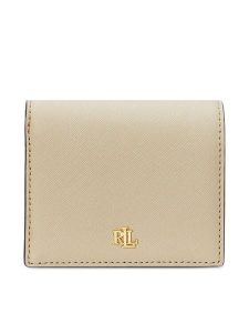 LAUREN RALPH LAUREN Portfel 432962112007 Écru. Portfele Lauren Ralph Lauren, bez wzorów, ze skóry. Za 419,99 zł.