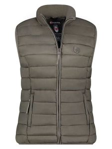 Canadian Peak Kamizelka pikowana w kolorze khaki rozmiar: XXL. Brązowe kamizelki Canadian Peak, xxl, bez wzorów, bez kołnierzyka, bez ramiączek, bez kaptura. Za 179,95 zł.