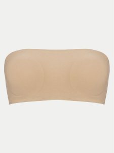 Chantelle Biustonosz bezfiszbinowy Soft Stretch C16A30 Beżowy. Brązowe biustonosze Chantelle, bez wzorów, z syntetyku. Za 149,99 zł.