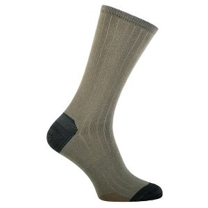 Skarpety myśliwskie unisex Tagart TRAPER PRO letnie wzmocnione kevlarem. Zielone skarpetki tagart, bez wzorów. Za 39,00 zł.
