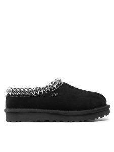 Ugg Śniegowce W Tasman 5955 Czarny. Czarne buty zimowe Ugg, ze skóry, bez obcasa, bez zapięcia. Za 543,99 zł.