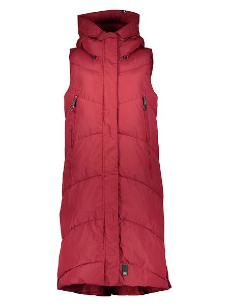 Alife and kickin Kamizelka "June" w kolorze czerwonym rozmiar: L. Czerwone kamizelki Alife and Kickin, l, bez wzorów, bez kołnierzyka, bez ramiączek, bez kaptura. Za 161,34 zł.