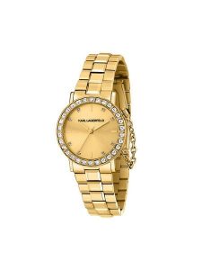 KARL LAGERFELD Zegarek R0553100503 Złoty. Żółte, analogowe zegarki KARL LAGERFELD. Za 959,99 zł.