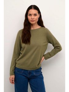 Cream Sweter w kolorze khaki rozmiar: XXL. Brązowe swetry oversize Cream, xxl, bez wzorów, bez ramiączek. Za 70,74 zł.