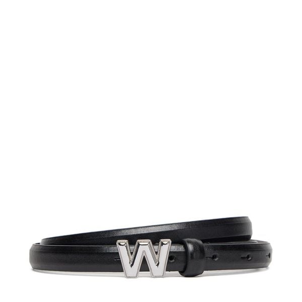 Pasek Damski Weekend Max Mara. Czarne paski Weekend Max Mara, bez wzorów. Za 289,99 zł.