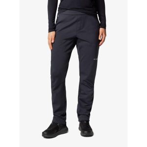 Spodnie trekkingowe damskie Columbia Vast Canyon High-Rise Softshell Pant. Czarne spodnie z wysokim stanem Columbia, bez wzorów, z softshellu, z podwyższonym stanem. Za 469,00 zł.