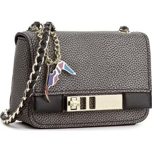 Torebka TRUSSARDI JEANS - Diane Grain Pochette Bag 75B091 E150. Szare torebki klasyczne marki Trussardi Jeans, z jeansu. W wyprzedaży za 339,00 zł.