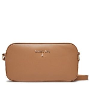 Torebka Patrizia Pepe. Brązowe torebki klasyczne Patrizia Pepe, bez wzorów, bez dodatków. Za 699,99 zł.