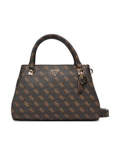 Guess Torebka Noelle II HWQG96 72070 Brązowy. Brązowe torebki klasyczne Guess, z aplikacjami, ze skóry, bez dodatków. Za 489,99 zł.
