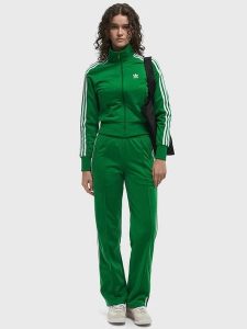Adidas Bluza "Firebird" w kolorze zielonym rozmiar: XS. Zielone bluzy ADIDAS, xs, bez wzorów, bez kaptura. Za 126,75 zł.